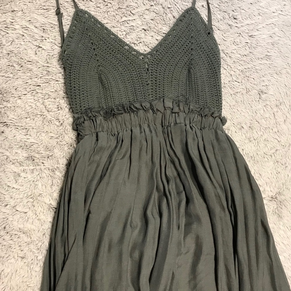 Fashion Nova Ancient Greece dress Olive NWT